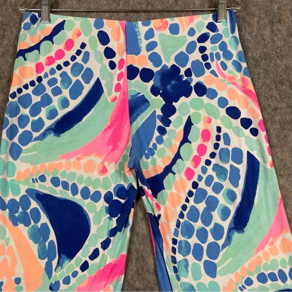 Lilly Pulitzer Georgia May Palazzo Chic Coastal Vacation Preppy Fun Pants - Sz M - Picture 10 of 12